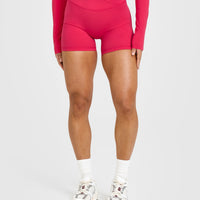 UnifiedMove™ Wrap Shorts 6" | Berry Bloom