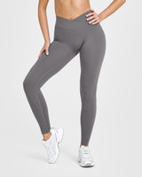 Unified Wrap Leggings | Ash Grey