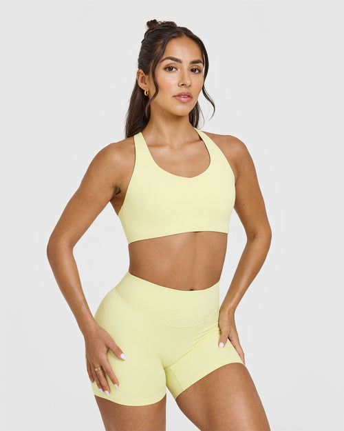 Oner Modal SoftMotion™ Sports Bra | Pastel Yellow