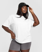 Classic Oversized Lightweight T-Shirt | White