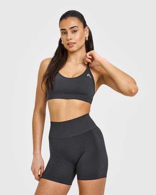 Oner Modal Everyday Sports Bra | Coal