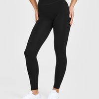 Timeless High Waisted Leggings | Black