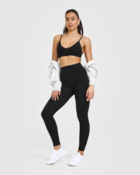 Timeless High Waisted Leggings | Black