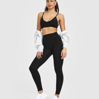 Timeless High Waisted Leggings | Black