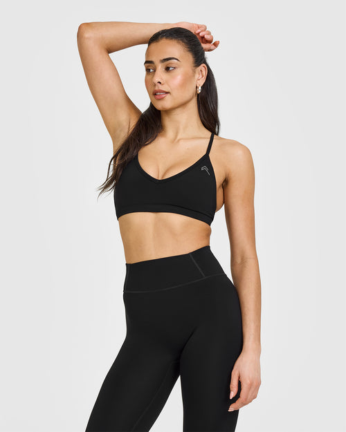 Oner Modal Timeless Strappy Bralette | Black