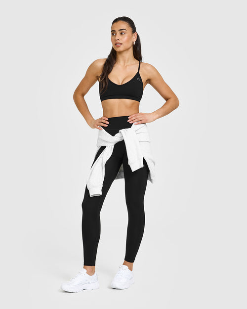 Timeless Strappy Bralette | Black