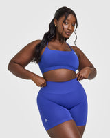 Everyday Cross Over Bralette | Space Blue