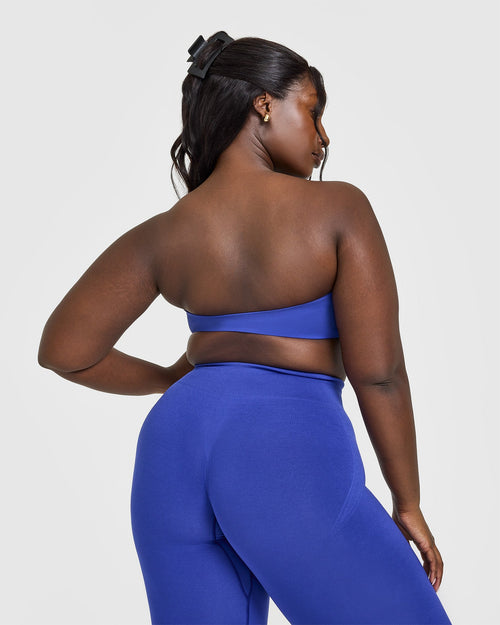 Unified Micro Bandeau Bralette | Space Blue