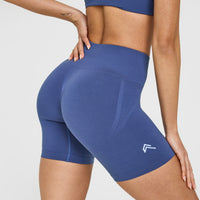 EffortlessLift™ Seamless Shorts | Shadow Blue