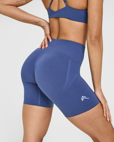 EffortlessLift™ Seamless Shorts | Shadow Blue