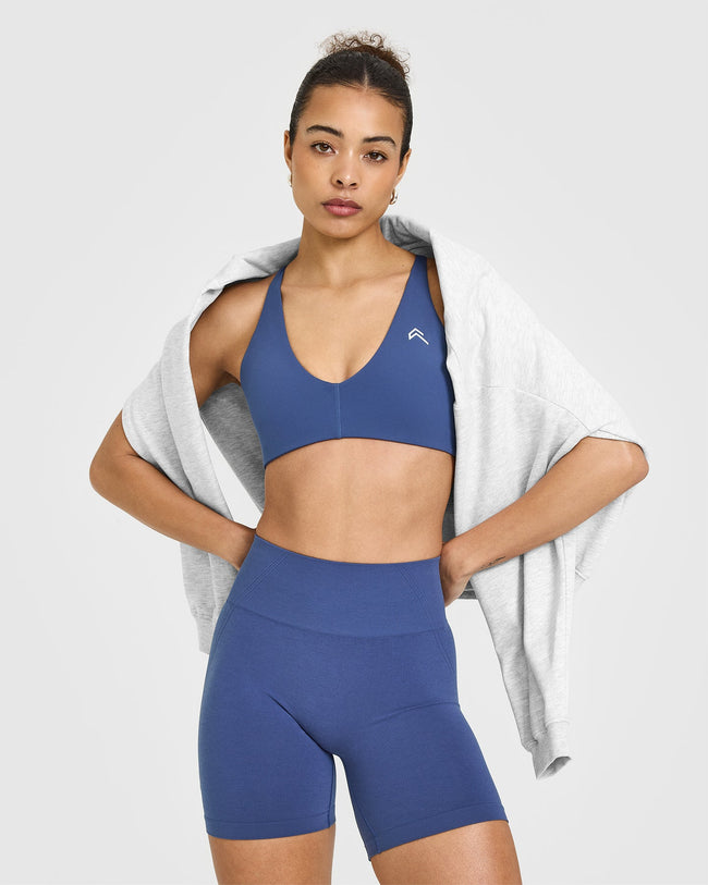 EffortlessLift™ Seamless Shorts | Shadow Blue