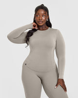 Mellow™ Soft Long Sleeve Top | Warm Sand