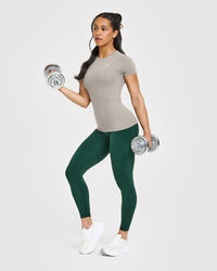 Go To Seamless Fitted Top | Warm Sand