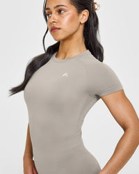 Go To Seamless Fitted Top | Warm Sand