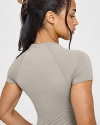 Go To Seamless Fitted Top | Warm Sand