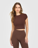 Cotton Baby T-Shirt | Copper Brown