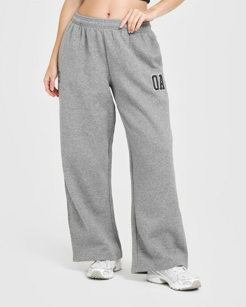 Oner Modal Foundations Oversized Oner 25 Straight Leg Joggers | Charcoal Marl