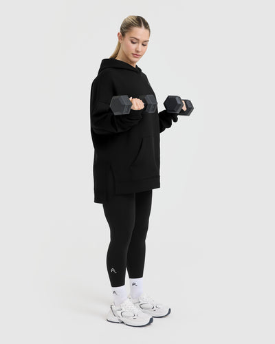 Long hoodie with clearance leggings