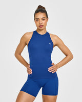 Go To Seamless Fitted Vest | Vintage Navy