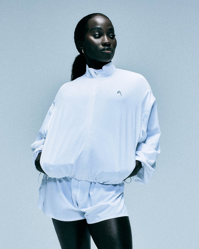 AirMove™ Jacket with Bonding with Reflective Logo | White