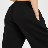 Foundations Oversized Oner Girlfriend Joggers | Black