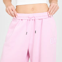 Foundations Oversized Oner Girlfriend Joggers | Chalk Pink