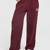 Foundations Oversized Oner Girlfriend Straight Leg Joggers | Rosewood