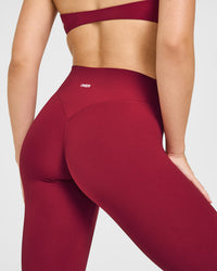 SoftMotion™ High Waisted Leggings | Ruby Red