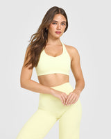 SoftMotion™ Sports Bra | Pastel Yellow