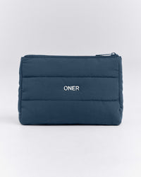 Quilted Pouch | Storm Blue
