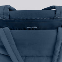 Quilted Tote Bag New Branding | Storm Blue