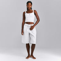 Seamless Scoop Neck Vest | White