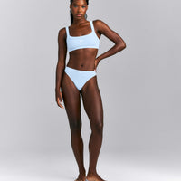 Seamless Thong | Mist Blue