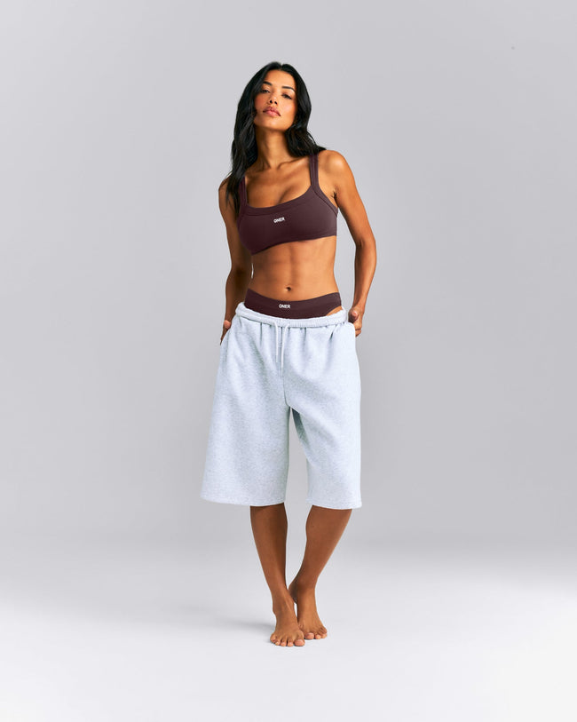 Seamless Thong | Plum Brown