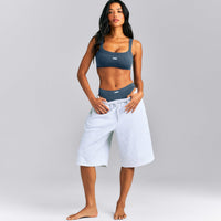 Seamless Thong | Storm Blue