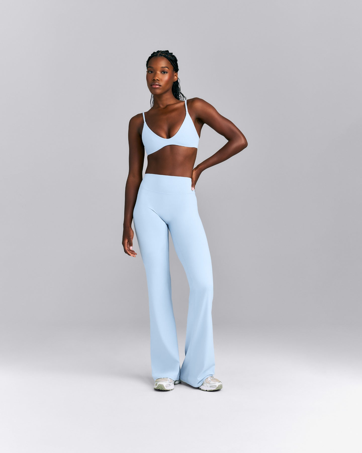 SoftMotion™ Flared Bottoms New Branding | Mist Blue