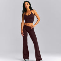 SoftMotion™ Flared Bottoms | Plum Brown