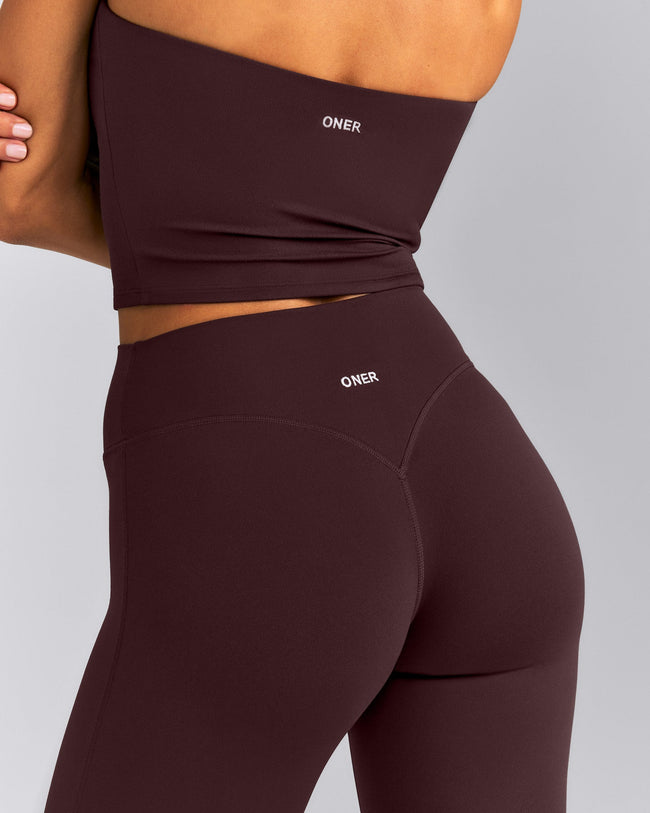SoftMotion™ Flared Bottoms | Plum Brown