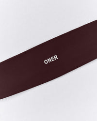SoftMotion™ Headband with Grey Logo | Plum Brown