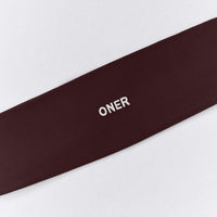 SoftMotion™ Headband with Grey Logo | Plum Brown