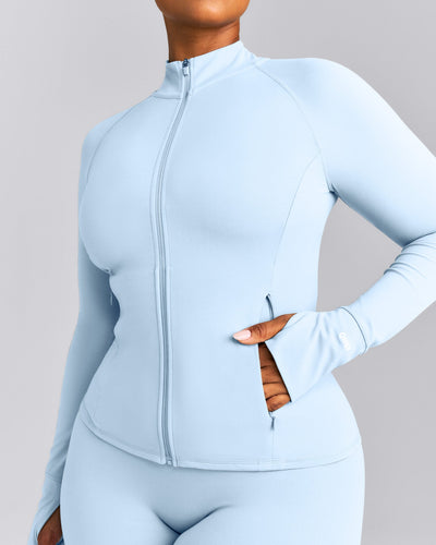 SoftMotion™ Jacket | Mist Blue