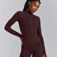 SoftMotion™ Jacket | Plum Brown