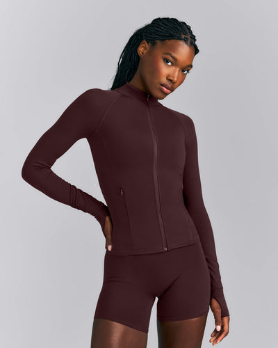 SoftMotion™ Jacket | Plum Brown