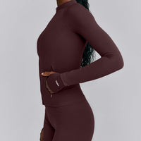 SoftMotion™ Jacket | Plum Brown