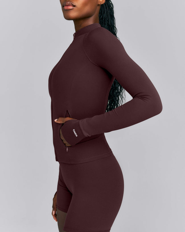 SoftMotion™ Jacket | Plum Brown