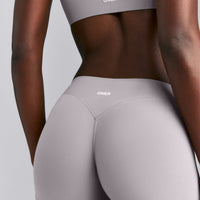 SoftMotion™ Mid Rise Micro Shorts 4" | Zinc Grey