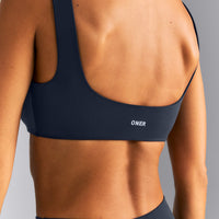 SoftMotion™ Soft Square Neck Sports Bra New Branding | True Blue