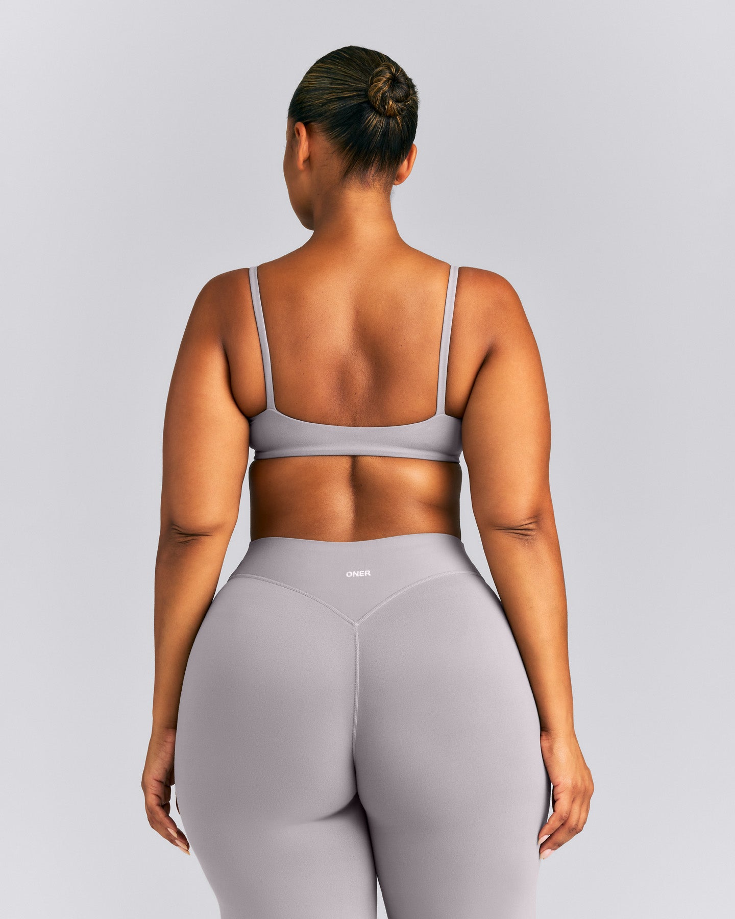 SoftMotion™ Strappy Scoop Bralette | Zinc Grey