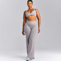 SoftMotion™ Strappy Scoop Bralette | Zinc Grey