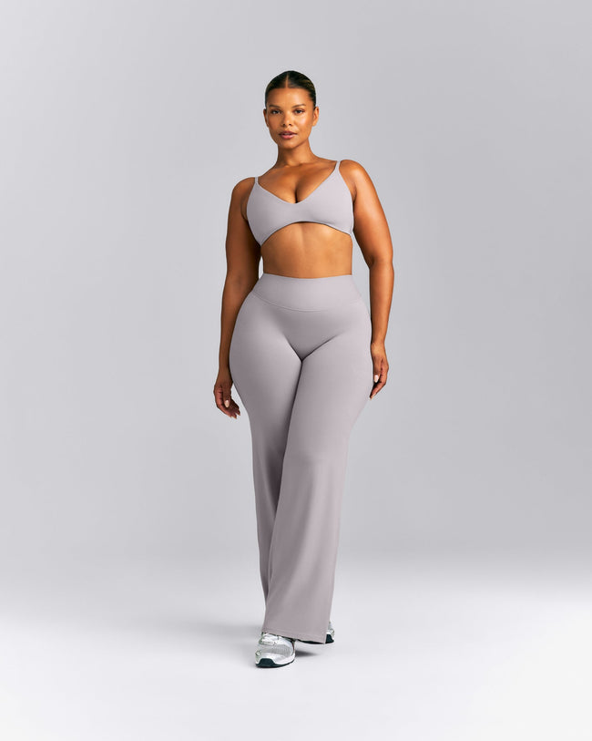 SoftMotion™ Strappy Scoop Bralette | Zinc Grey